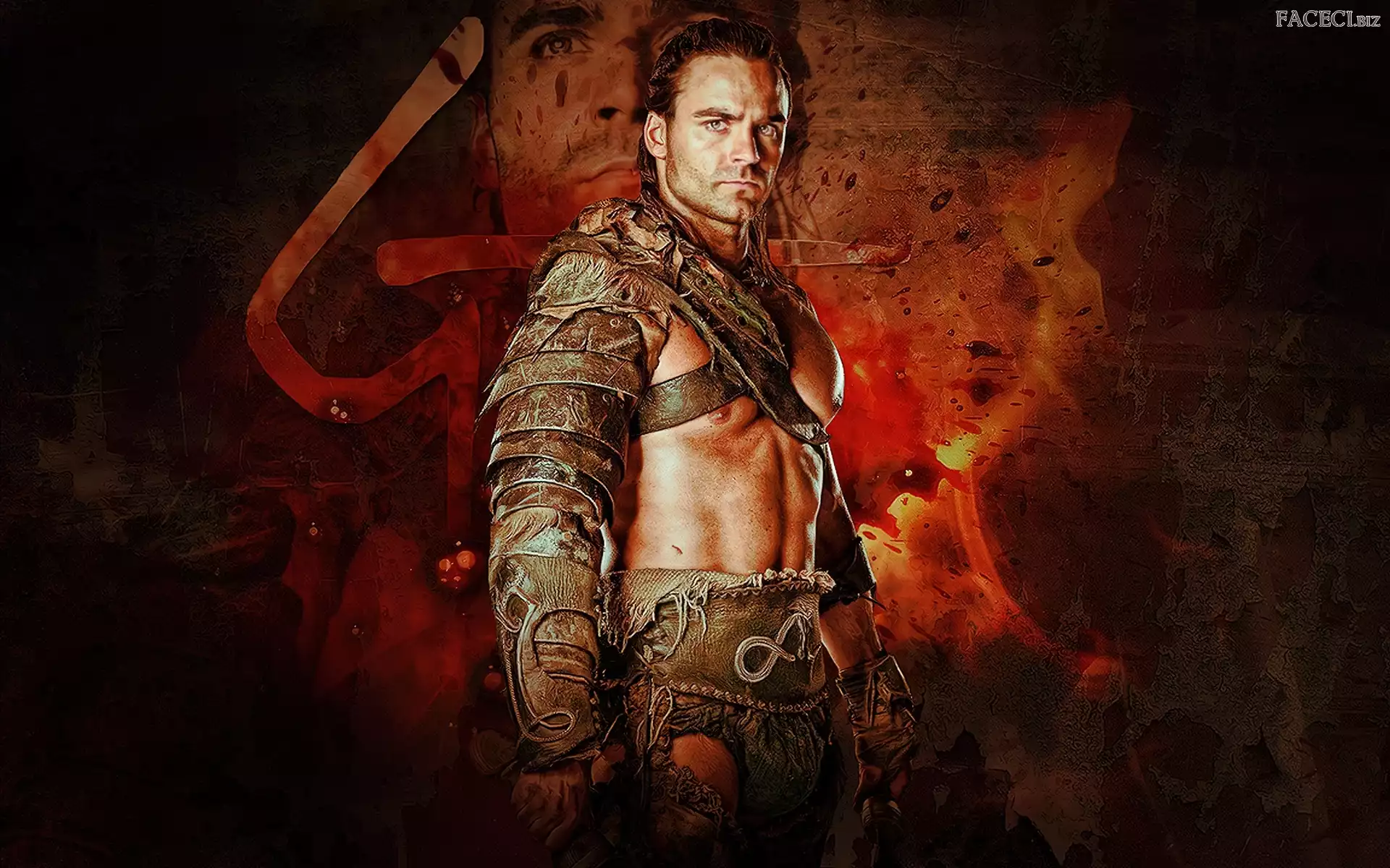 Spartacus, Bogowie areny, Gannicus - Dustin Clare, Gladiator