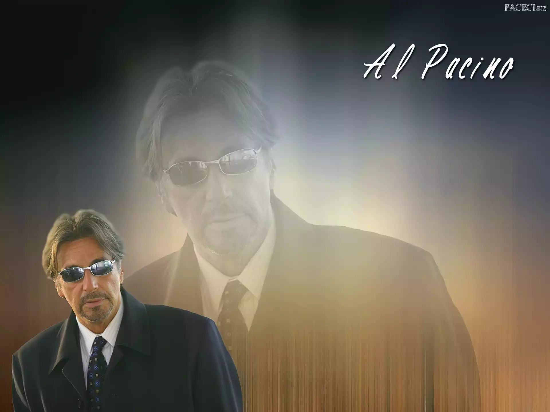 Al Pacino, okulary, Aktor, krawat