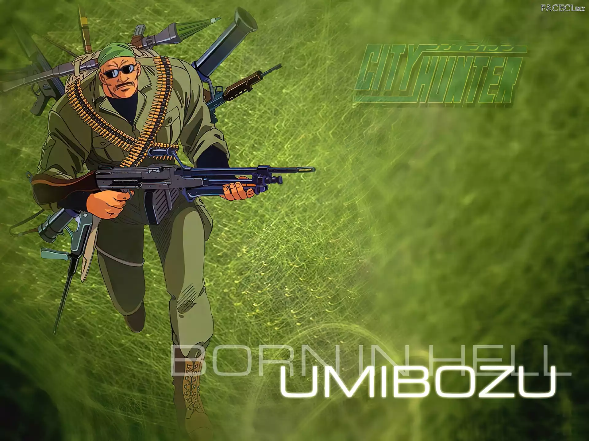 postać, broń, City Hunter, żołnierz